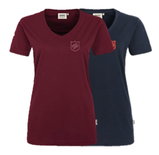 Damen-V-Shirt Performance, Hakro